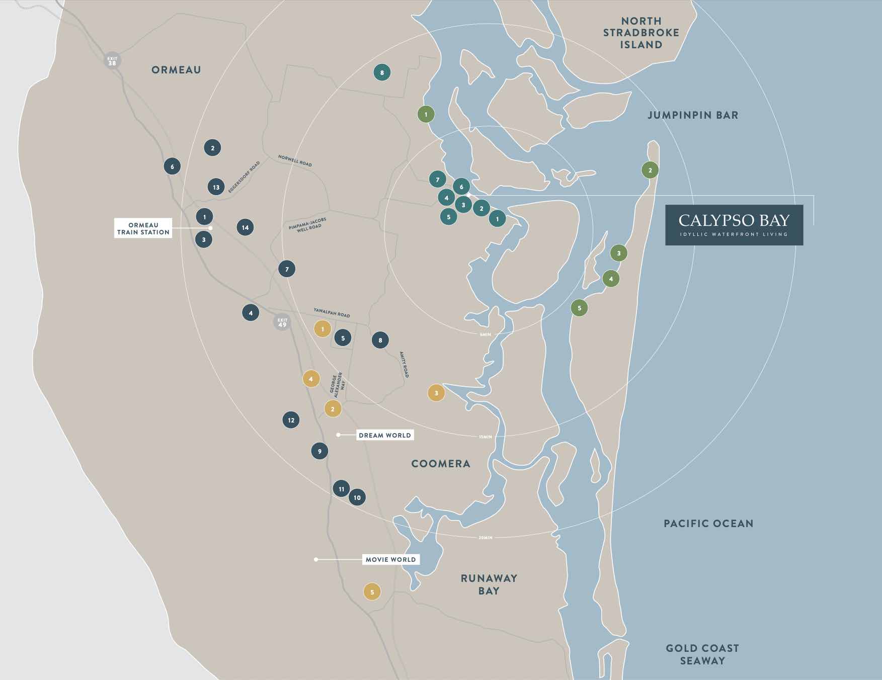 [Land for Sale] Calypso Bay Estate, Jacobs Well OpenLot